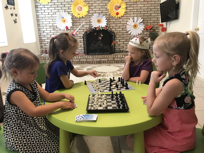 Chess in Russian Kids Club